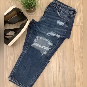 American Eagle distressed stretch jeggings❤️❤️❤️❤️